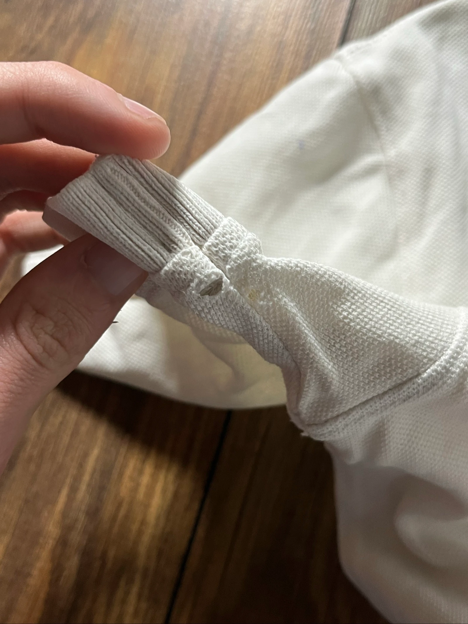 Slim fit white cotton polo - Tommy Hilfiger - size M - Satisfactory – photo 14